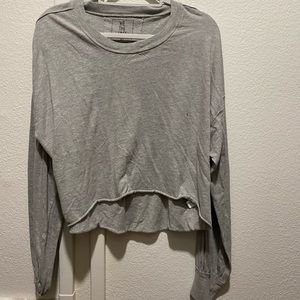 Free people cropped long sleeve